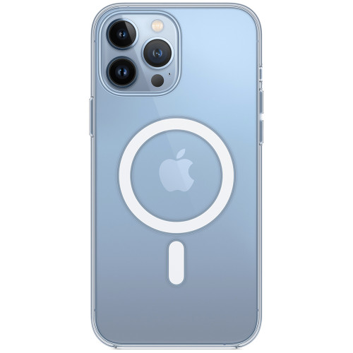 Чохол-накладка (силіконовий) Apple iPhone 13 Pro Max Clear Case with MagSafe (MM313)