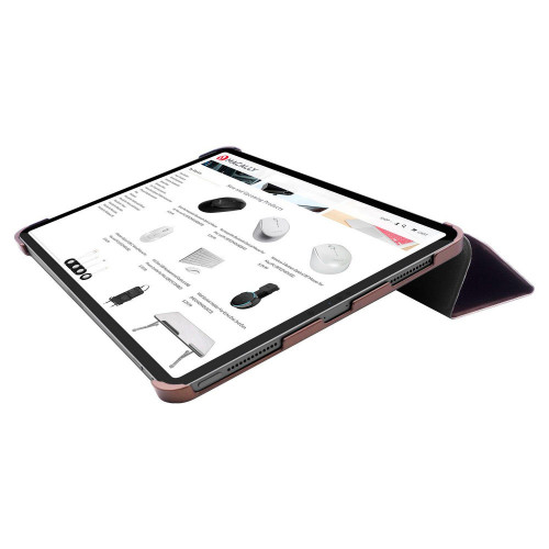 Чехол-книжка (полиуретановый) Apple iPad 11" 2020/2018 Macally Protective Case and Stand Rose Gold (BSTANDPRO5S-RS)