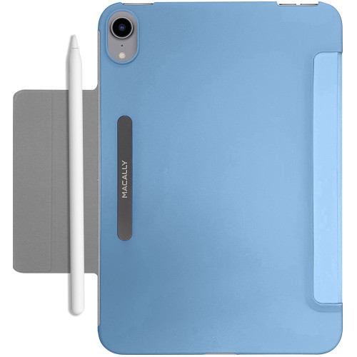 Чохол-книжка (поліуретановий) Apple iPad mini 6 2021 Macally Protective Case and Stand Blue (BSTANDM6-BL)