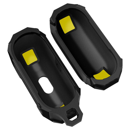 Чехол-накладка (силиконовый) Apple AirPods 3 Spigen Tough Armor Black (ASD01987)
