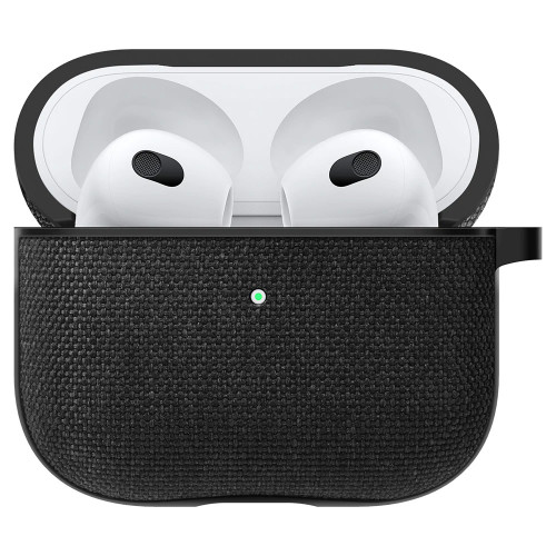 Чохол-накладка (силіконовий) Apple AirPods 3 Spigen Urban Fit Black (ASD02111)