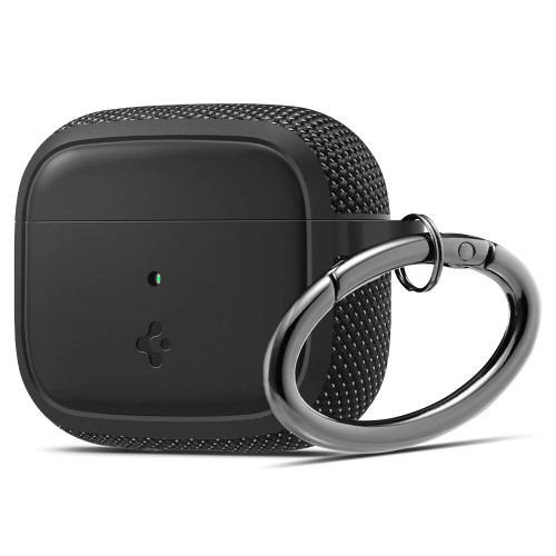 Чохол-накладка (силіконовий) Apple AirPods 3 Spigen Classic Fit Black (ASD02171)