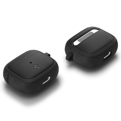 Чохол-накладка (силіконовий) Apple AirPods 3 Spigen Classic Fit Black (ASD02171)