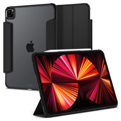 Чохол-книжка (поліуретановий) Apple iPad 11" 2021/2020/2018 Spigen Ultra Hybrid Black (ACS03655)