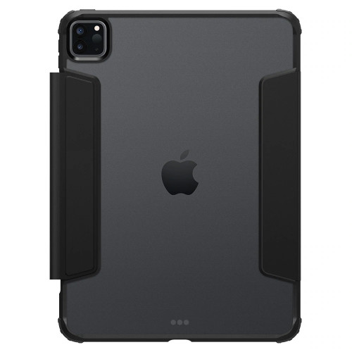 Чохол-книжка (поліуретановий) Apple iPad 11" 2021/2020/2018 Spigen Ultra Hybrid Black (ACS03655)
