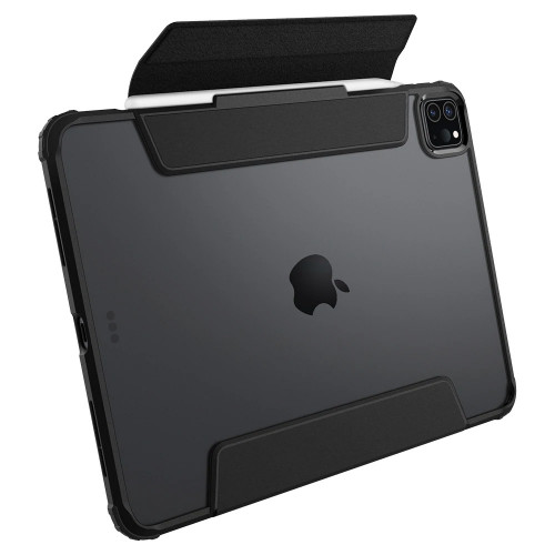 Чохол-книжка (поліуретановий) Apple iPad 11" 2021/2020/2018 Spigen Ultra Hybrid Black (ACS03655)