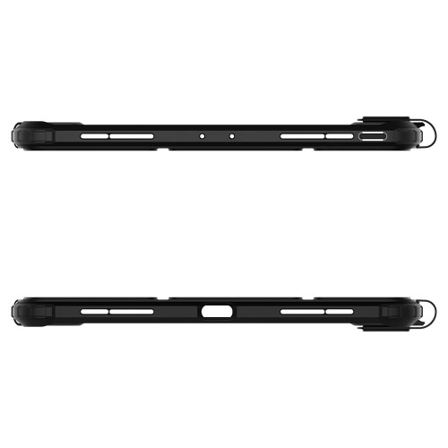 Чохол-книжка (поліуретановий) Apple iPad 11" 2021/2020/2018 Spigen Ultra Hybrid Black (ACS03655)