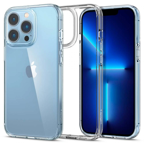 Чехол-накладка (силиконовый) Apple iPhone 13 Pro Spigen Ultra Hybrid Clear (ACS03261)