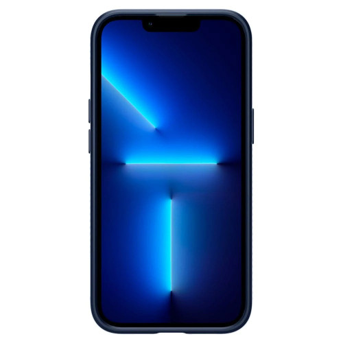 Чехол-накладка (силиконовый) Apple iPhone 13 Pro Spigen Liquid Air Navy Blue (ACS03259)