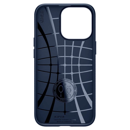 Чехол-накладка (силиконовый) Apple iPhone 13 Pro Spigen Liquid Air Navy Blue (ACS03259)