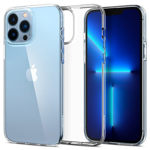 Чехол-накладка (силиконовый) Apple iPhone 13 Pro Max Spigen Liquid Crystal Clear (ACS03197)