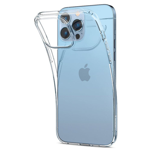 Чехол-накладка (силиконовый) Apple iPhone 13 Pro Max Spigen Liquid Crystal Clear (ACS03197)