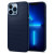 Чохол-накладка (силіконовий) Apple iPhone 13 Pro Max Spigen Liquid Air Navy Blue (ACS03202)