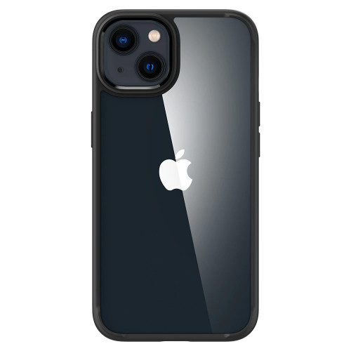 Чехол-накладка (силиконовый) Apple iPhone 13 Spigen Ultra Hybrid Matte Black (ACS03523)
