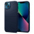 Чехол-накладка (силиконовый) Apple iPhone 13 Spigen Liquid Air Navy Blue (ACS03520)