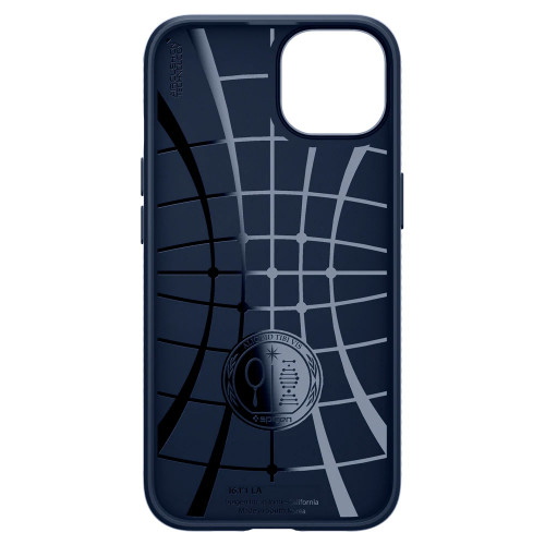 Чехол-накладка (силиконовый) Apple iPhone 13 Spigen Liquid Air Navy Blue (ACS03520)