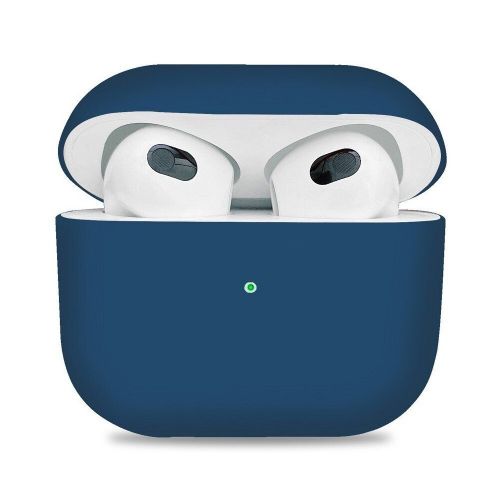 Чохол-накладка (силіконовий) Apple AirPods 3 ArmorStandart Ultrathin Silicone Case Dark Blue (ARM60304)