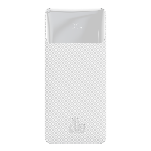 Baseus Bipow Digital Display 20W 20000 mAh White (PPDML-M02)