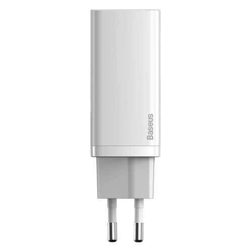 Baseus GaN2 Lite Quick Charger 65W Type-C + USB White (CCGAN2L-B02)