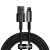Baseus Tungsten Gold Fast Charging Lightning 2.4A 2m Black (CALWJ-A01)