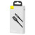 Baseus Tungsten Gold Fast Charging Lightning 2.4A 1m Black (CALWJ-01)