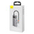 Baseus Metal Gleam Series 4-in-1 2 x USB3.0 + 4KHD + Type-C Gray (CAHUB-CY0G)