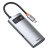 Baseus Metal Gleam Series 4-in-1 2 x USB3.0 + 4KHD + Type-C Gray (CAHUB-CY0G)