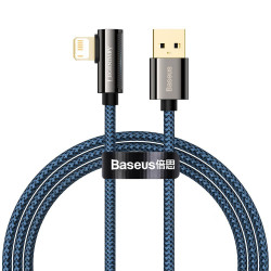 Baseus Legend Series Fast Charging Elbow Lightning 2.4A 1m Blue (CACS000003)