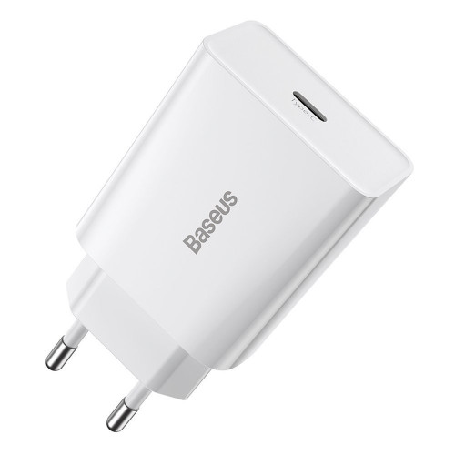Baseus Speed Mini PD Charger 20W Type-C White (CCFS-SN02)