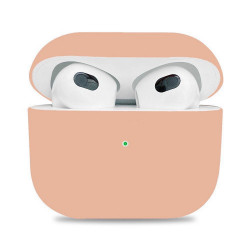 Чохол-накладка (силіконовий) Apple AirPods 3 ArmorStandart Ultrathin Silicone Case Pink (ARM60288)