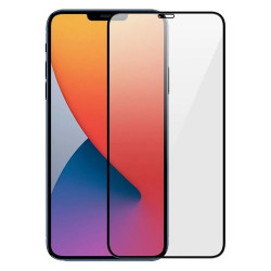 Захисне скло Apple iPhone 13/13 Pro/14/16е Doberman Silk Printing Full Screen HD 0.26mm Black