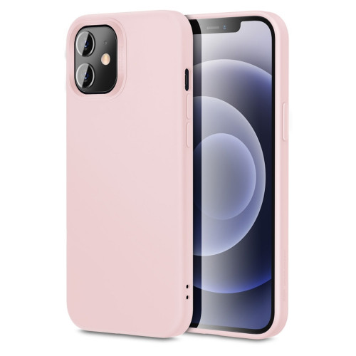 Чехол-накладка (силиконовый) Apple iPhone 12/12 Pro ESR Liquid Silicone Case Pink
