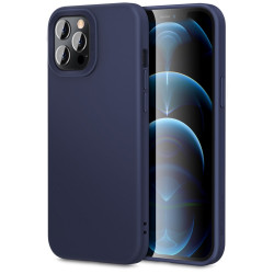 Чохол-накладка (силіконовий) Apple iPhone 12 Pro Max ESR Liquid Silicone Case Navy Blue