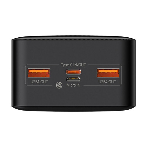 Baseus Bipow Digital Display 20W 30000 mAh Black (PPDML-N01)