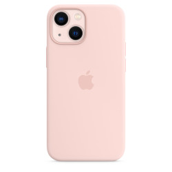 Чехол-накладка (силиконовый) для iPhone 13 mini Silicone Case High Copy Chalk Pink