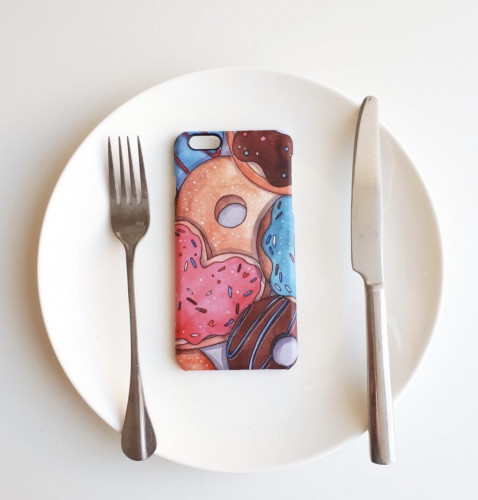 Чехол-накладка (пластиковый) Apple iPhone 7 Plus Raschehlidze Donut (PON-5)