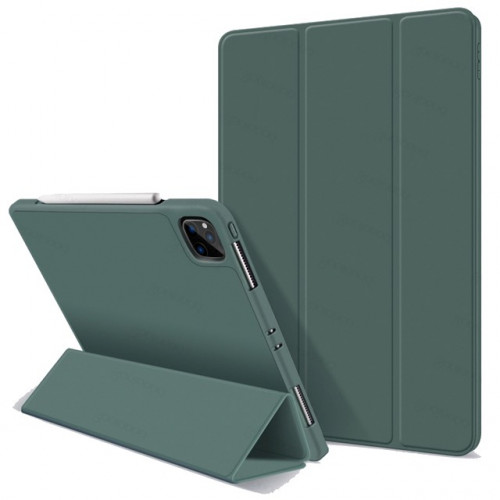 Чехол-книжка (полиуретановый) Apple iPad Pro 11" 2021/2020 GOOJODOQ Dark Green