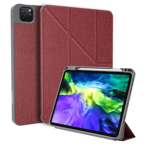 Чехол-книжка (полиуретановый) Apple iPad Pro 12.9" 2020/2021 Mutural King Kong Case Red