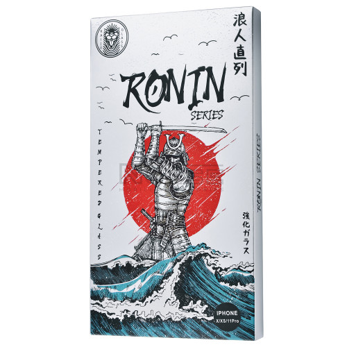 Защитное стекло Apple iPhone SE 2020/8/7 KAIJU GLASS Ronin Series Black