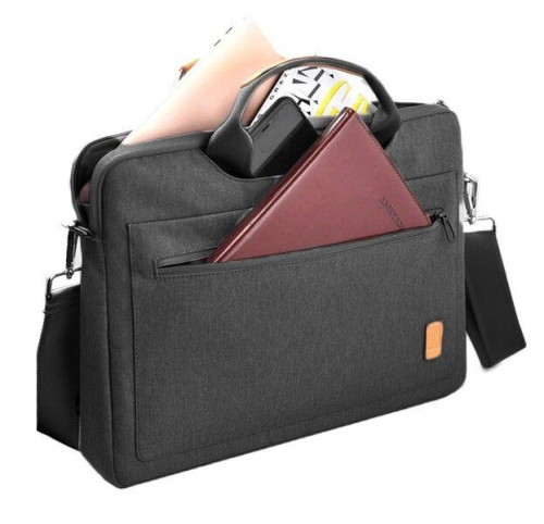 Чехол-сумка (тканевый) Apple MacBook Pro 13"/MacBook Air 13" WIWU Campus Slim Case Black
