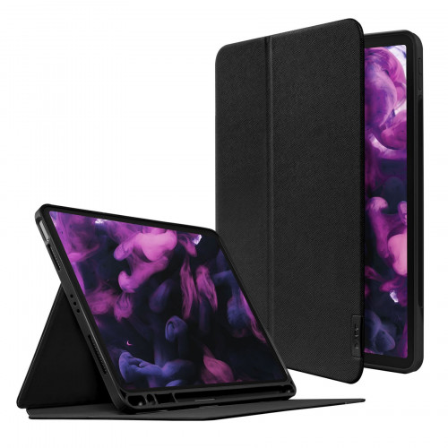 Чехол-книжка (кожанный) Apple iPad Pro 12.9" 2020/2021 Laut Prestige Folio Black (L_IPP21L_PR_BK)
