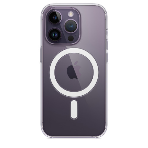 Чехол-накладка (силиконовый) для iPhone 14 Pro Clear Case with MagSafe High Copy