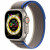 Apple Watch Ultra GPS + Cellular 49mm Titanium Case with Blue/Gray Trail Loop - M/L (MQF33, MQEJ3, MQFV3)