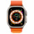 Apple Watch Ultra GPS + Cellular 49mm Titanium Case with Orange Alpine Loop - Small (MNHA3/MNHH3)