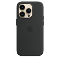 Чехол-накладка (силиконовый) для iPhone 14 Pro Silicone Case High Copy Midnight