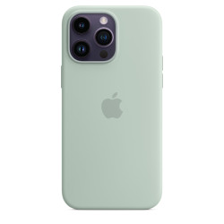 Чехол-накладка (силиконовый) для iPhone 14 Pro Max Silicone Case High Copy Succulent
