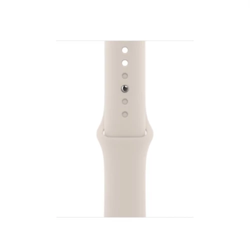 Apple Watch Series 8 GPS + Cellular 41mm Starlight Aluminum Case with Starlight Sport Band (MNHY3)