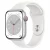 Apple Watch Series 8 GPS + Cellular 45mm Silver Aluminum Case with White S. Band (MP4J3)