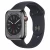 Apple Watch Series 8 GPS + Cellular 45mm Graphite S. Steel Case w. Midnight S. Band (MNKU3)
