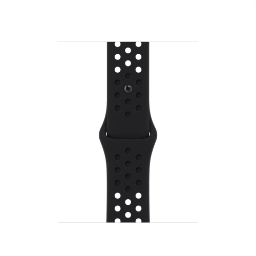 Apple Watch Nike Series 8 GPS 41mm Midnight Aluminum Case w. Black/Black Nike S. Band (MPGN3)